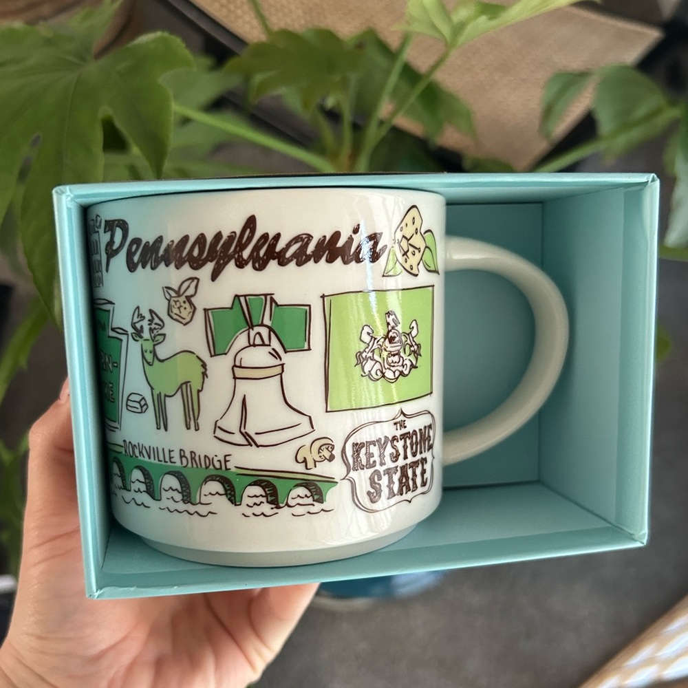 Brand new, in-box Starbucks Pennsylvania Been There Series